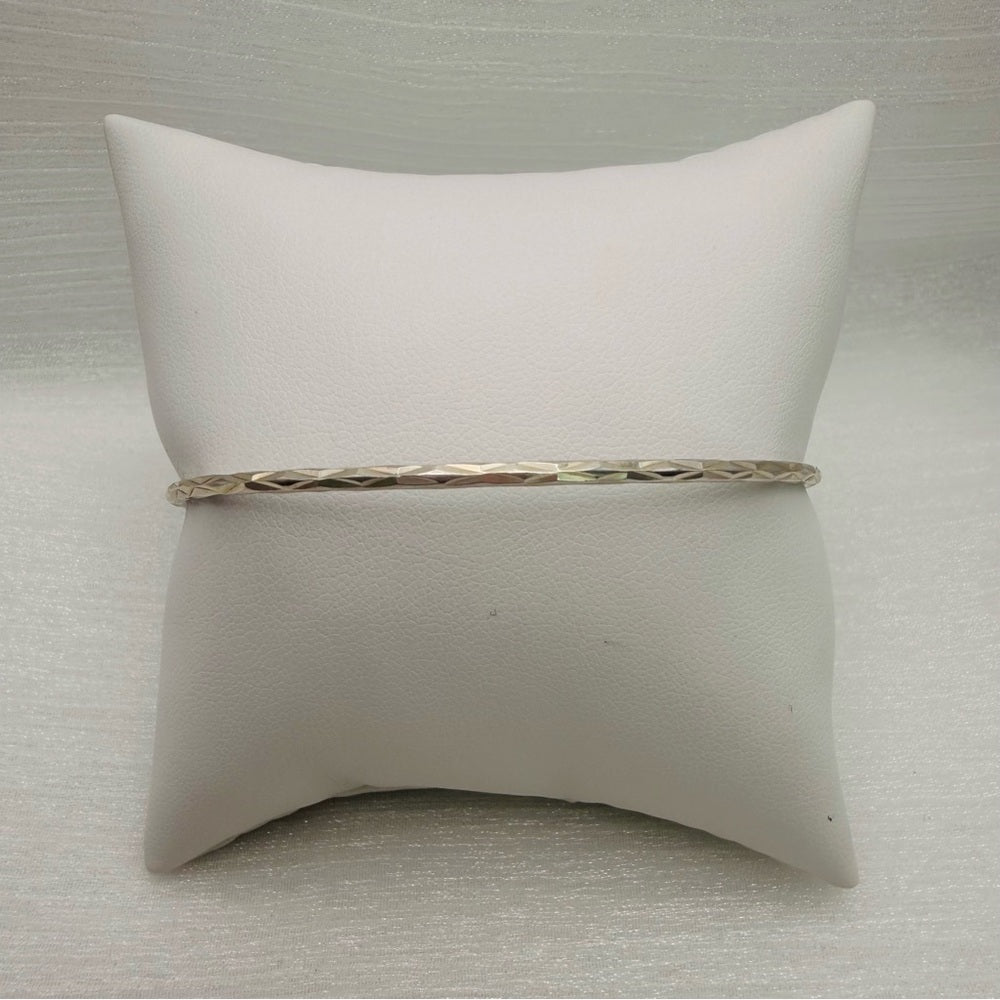 S925 Diamond Cut Bangle Bracelet