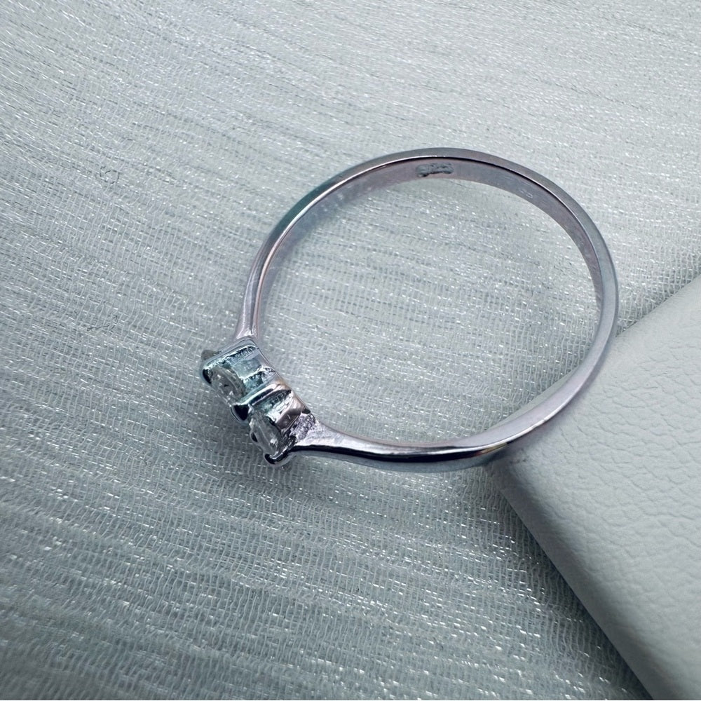 Pavé Flower Crystal Ring