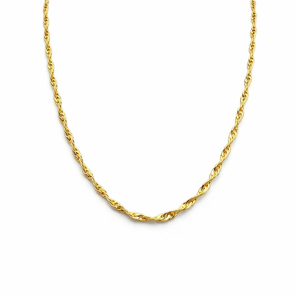 1.5mm Gold Singapore Chain