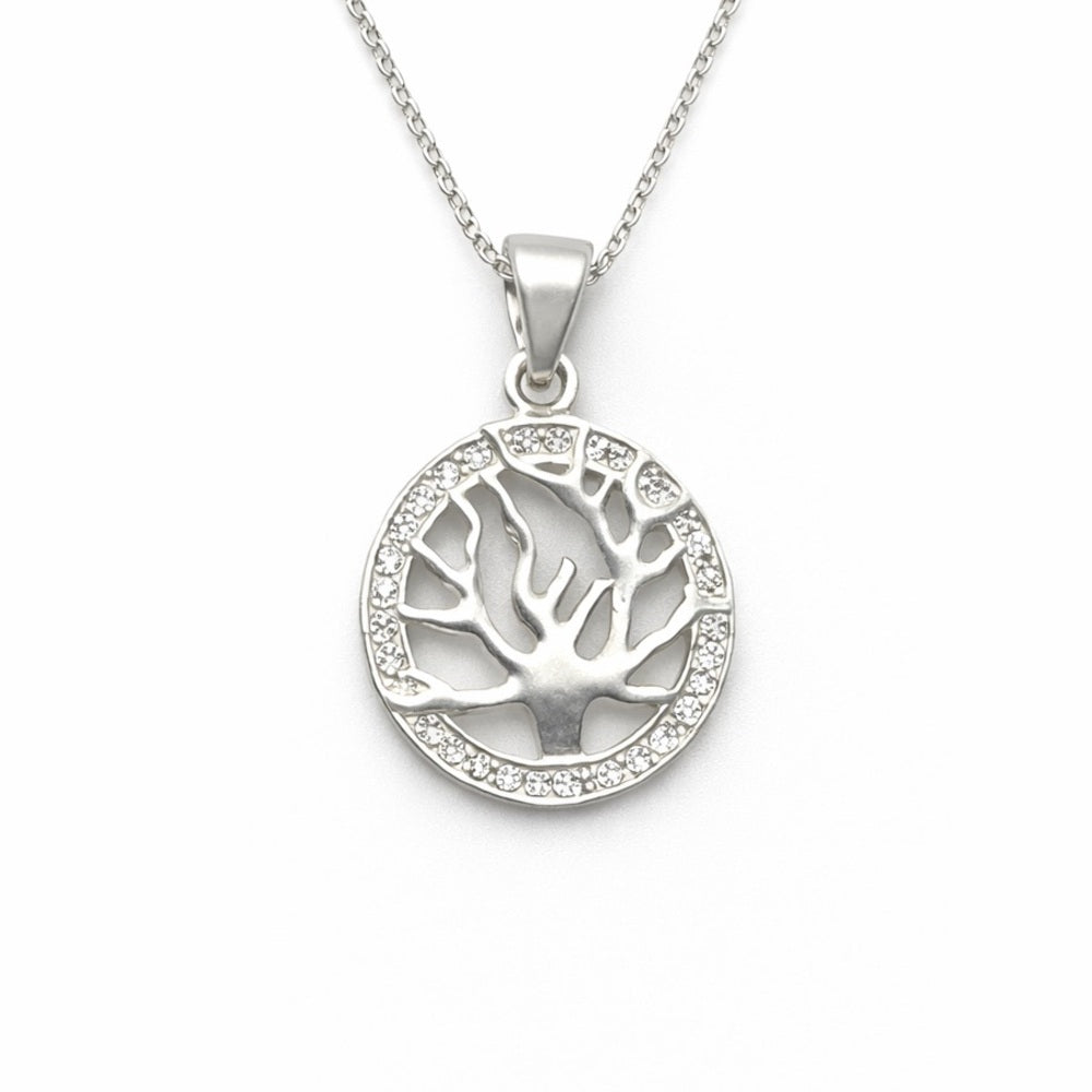 Tree Engraved Pendant