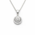 Round Crystal Pendant