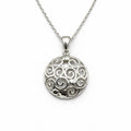Swirl Circle Pendant