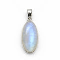 RM4 Rainbow Moonstone Oblong Pendant