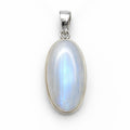 Rainbow Moonstone Oblong Pendant