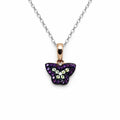 Diana Butterly Pavé Rose Gold Pendant
