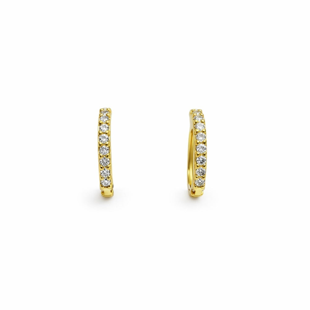 Hoop / Huggie Earrings - Gold (#38)