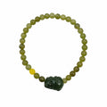 Jade Gemstone Stretchy Bracelet