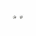 0.85 CT Total Moissanite Round Stud Earrings