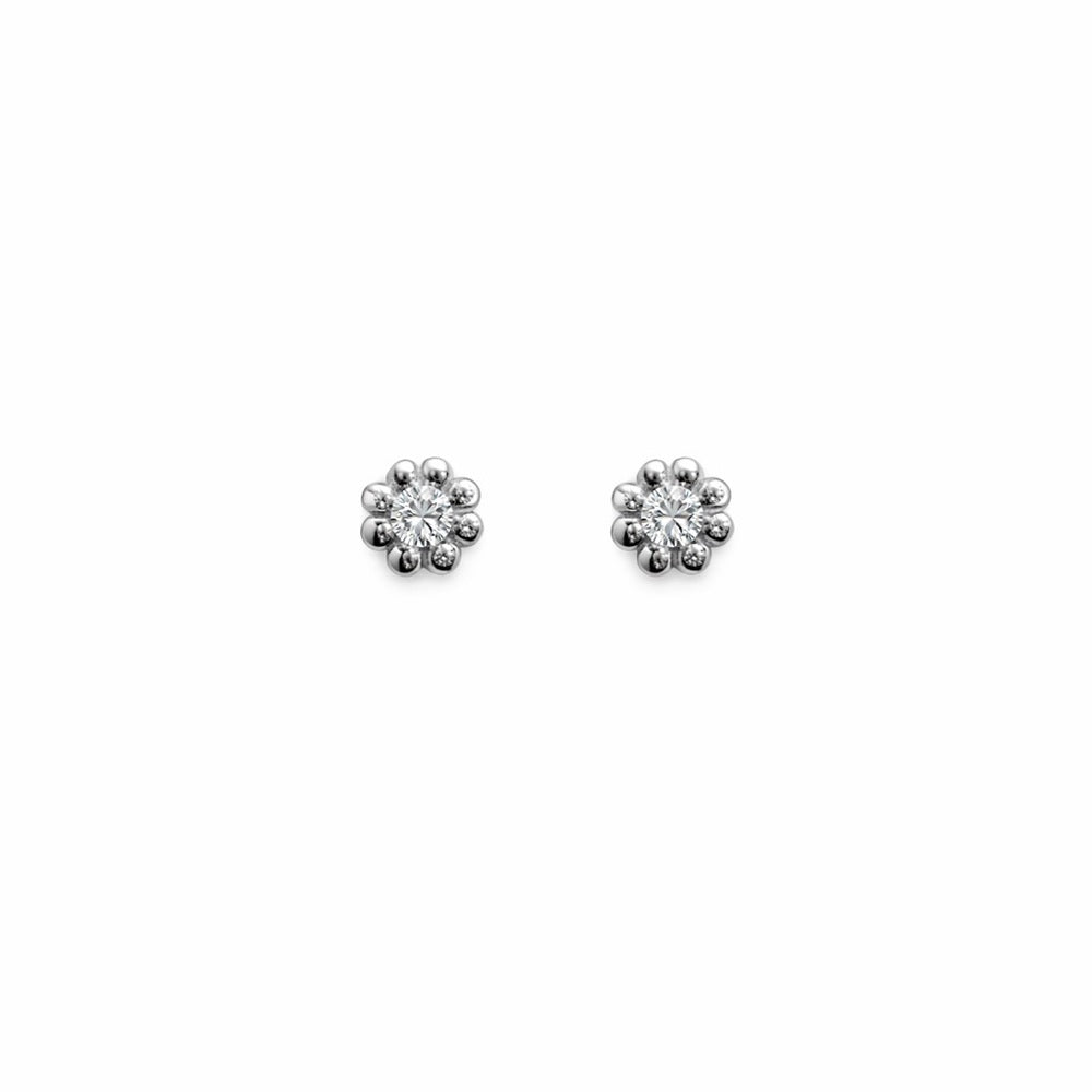 0.2 CT x 2 Moissanite Four Leaf Clover Stud Earrings