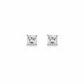 2 CT Total Square Moissanite Stud Earrings