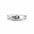 0.1 Moissanite Ring