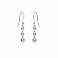 1.6 CT Total Moissanite Triple Dangle Earrings