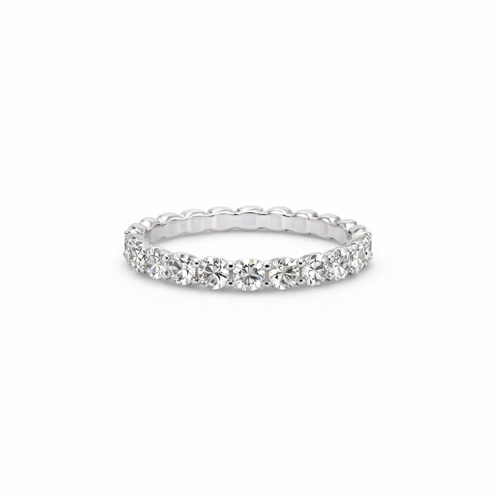 2.2 CT Moissanite Full Eternity Band