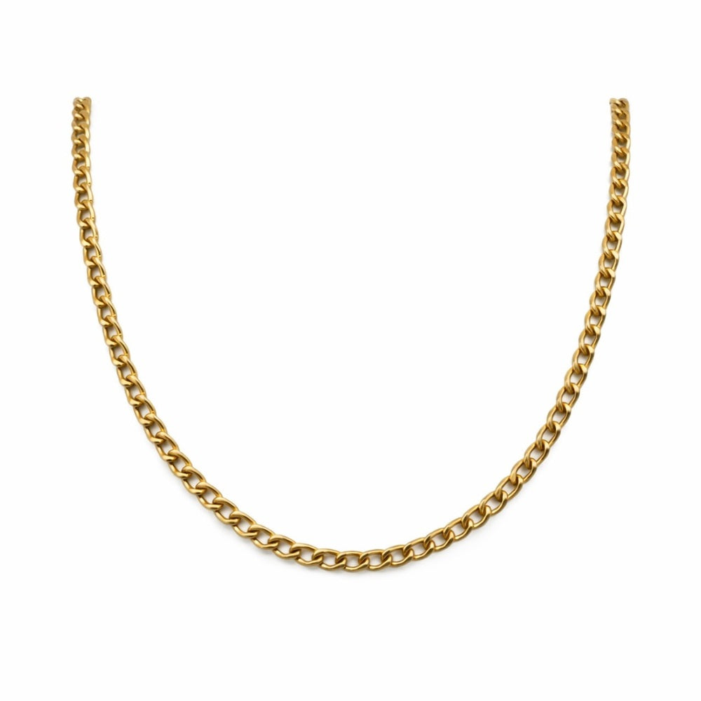Solid Gold 10K Curb Chain