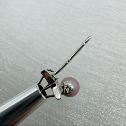 S925 Crystal Stars & Freshwater Pearl Stud Earrings