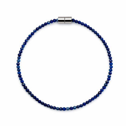 Lapis Gemstone Magnetic Bracelet 7.5”