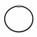 Dark Blue Sandstone Gemstone Magnetic Bracelet 7.5”