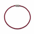 Purple Garnet Gemstone Magnetic Bracelet 7.5”