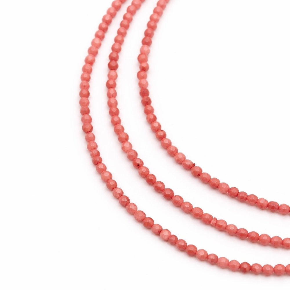 Pink Opal Gemstone Magnetic Necklace