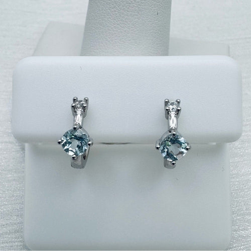 Aquamarine Huggies