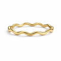 Wavy Band Ring
