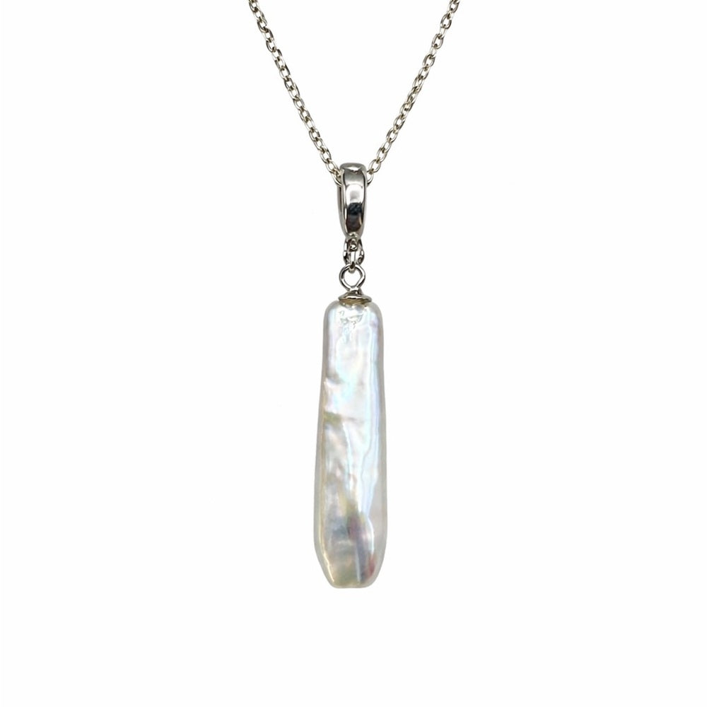 Clasp-On Chopstick Pearl Pendant