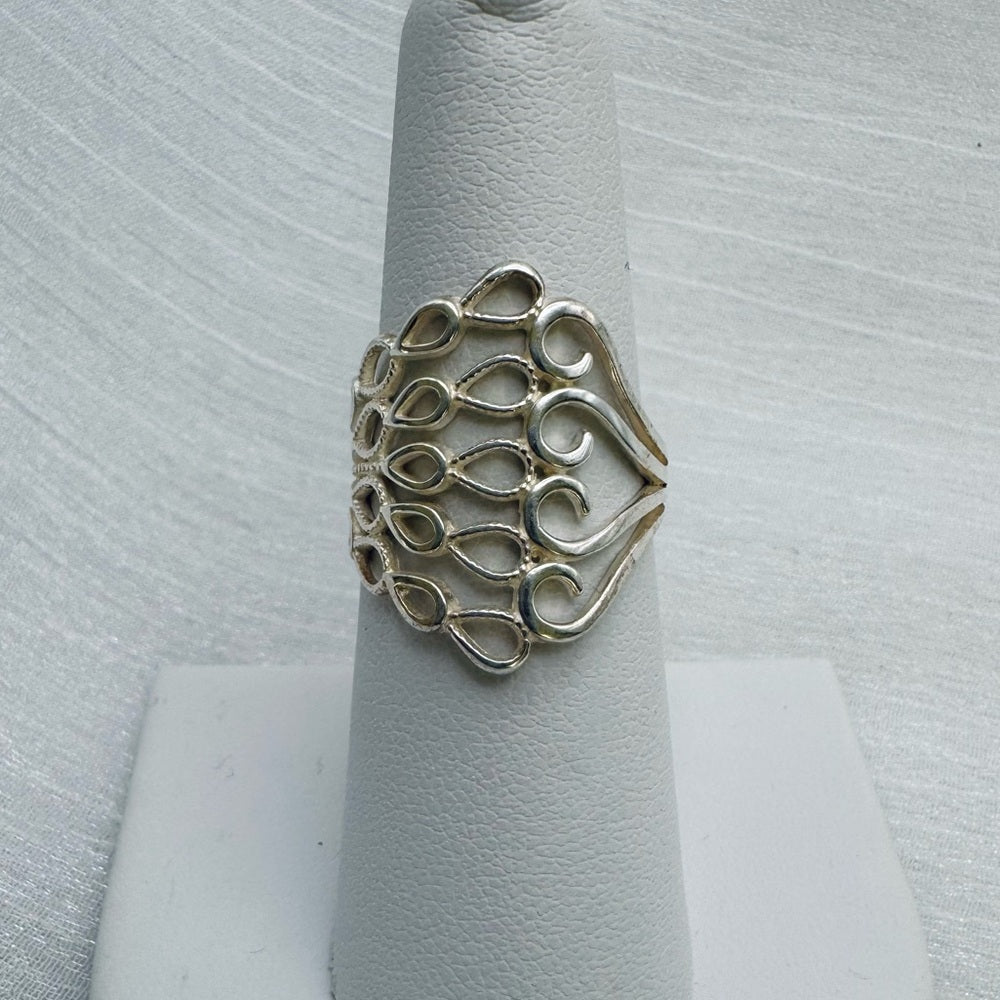 Heart Scroll Ring