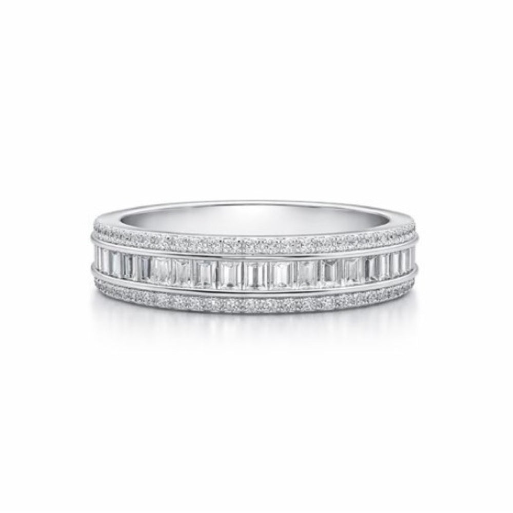 1.85 CT Moissanite Full Eternity Band