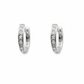 0.52 CT Total Moissanite Huggie Earrings
