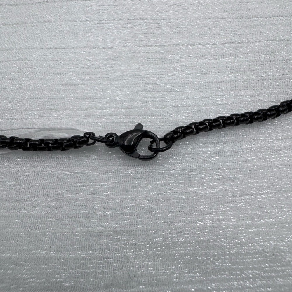 3mm Black Wheat Chain