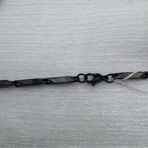 3mm Black Geometric Chain