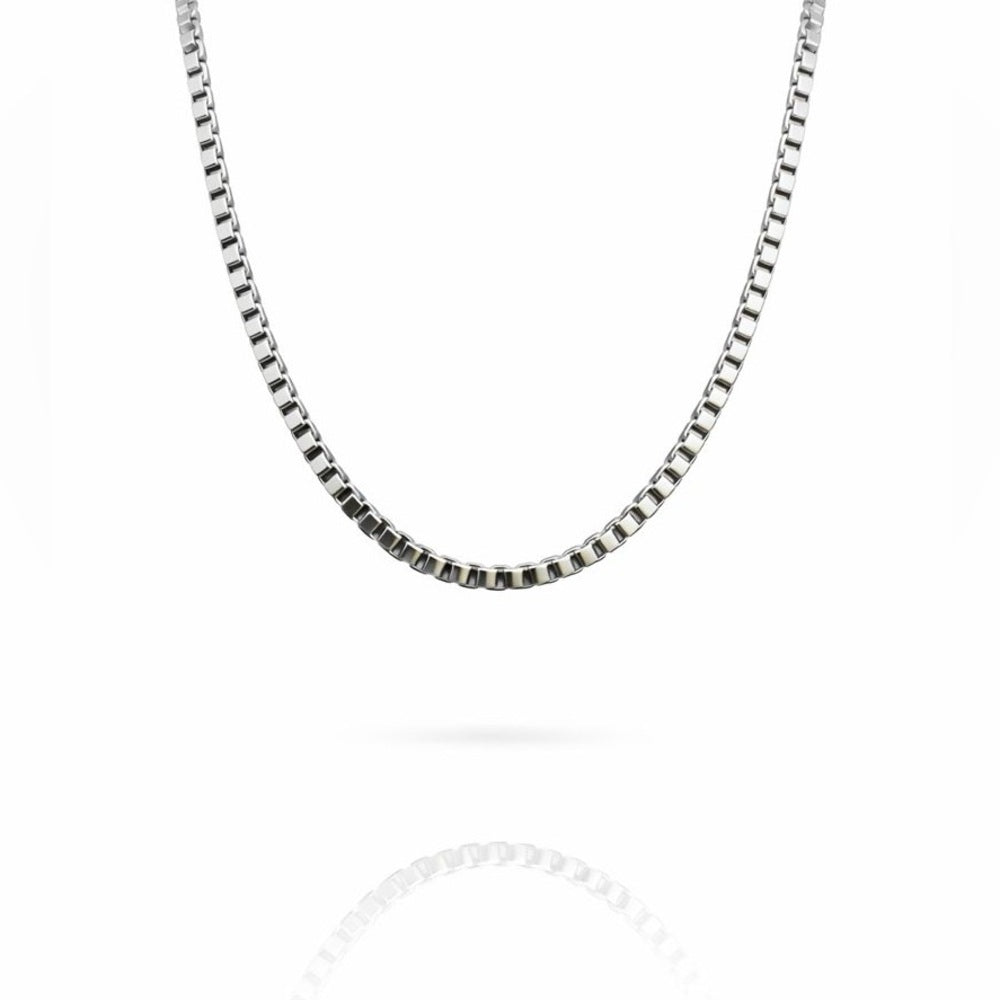 2mm Silver Box Chain