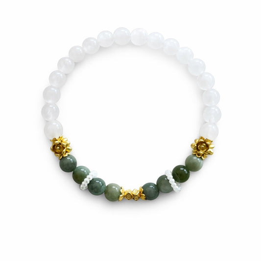 Style 10 Jade Stretch Bracelets