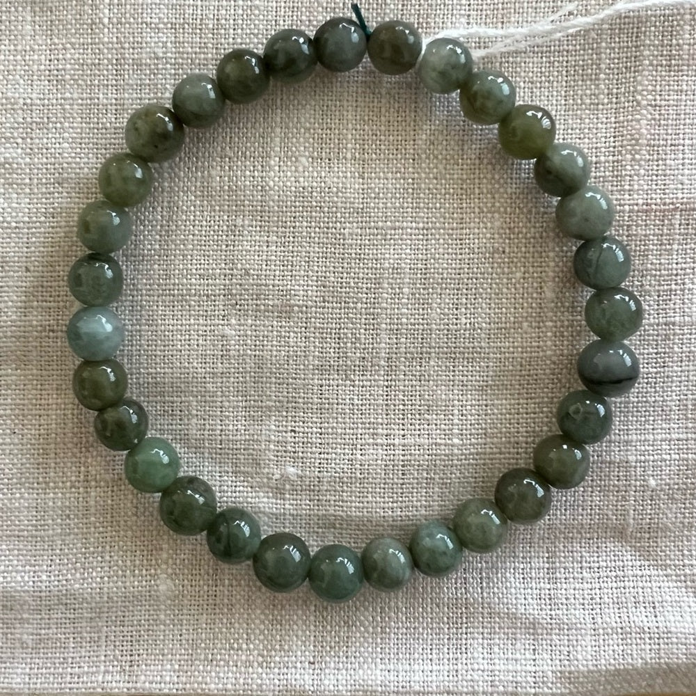 Jade Stretch Bracelet