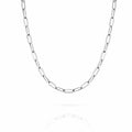 2.5mm Silver Paperclip Chain