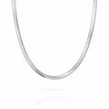 3mm Silver Herringbone Chain