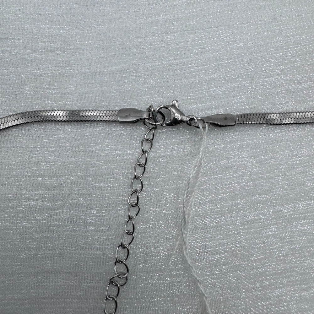 3mm Silver Herringbone Chain