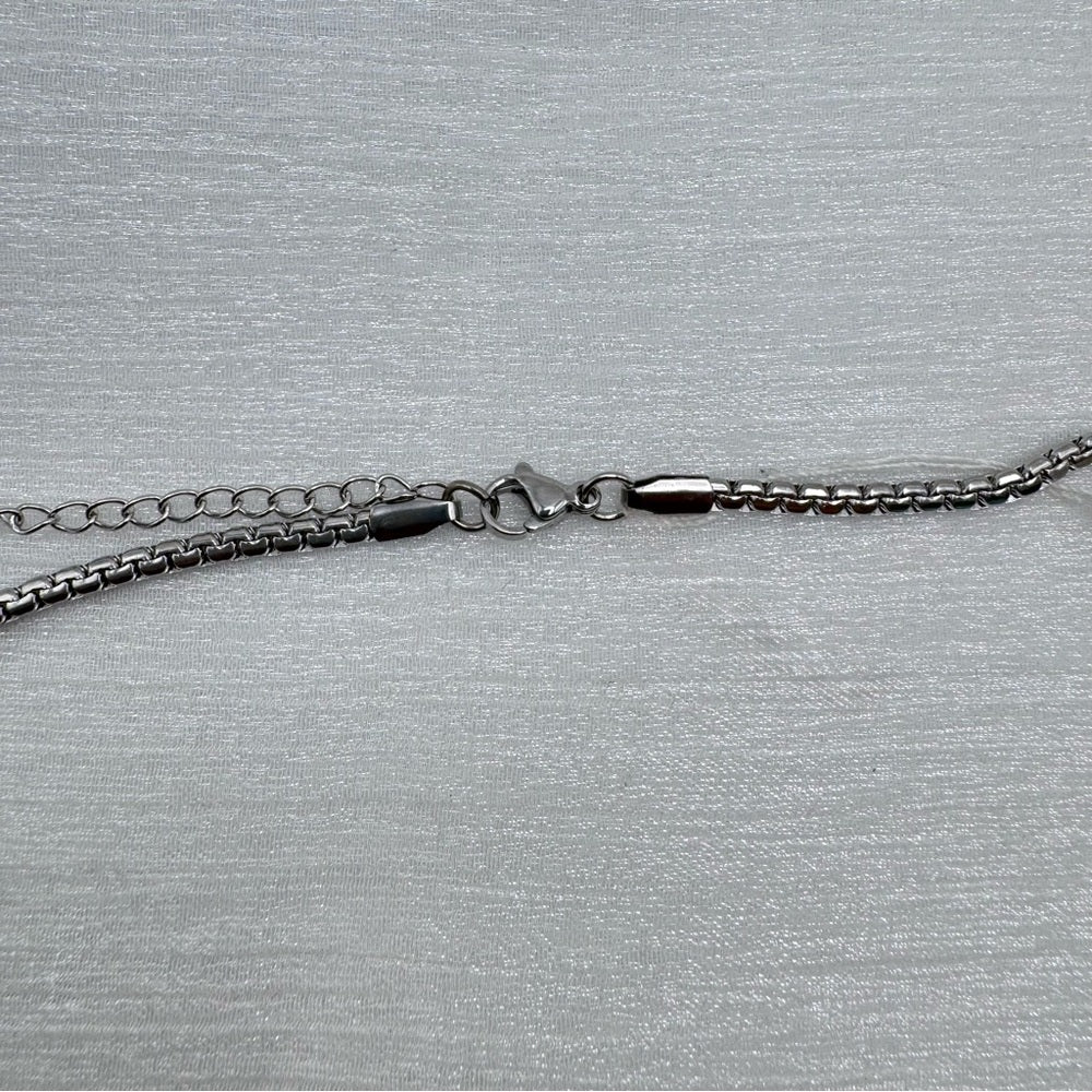 2.8mm Silver Rolled Box Chain