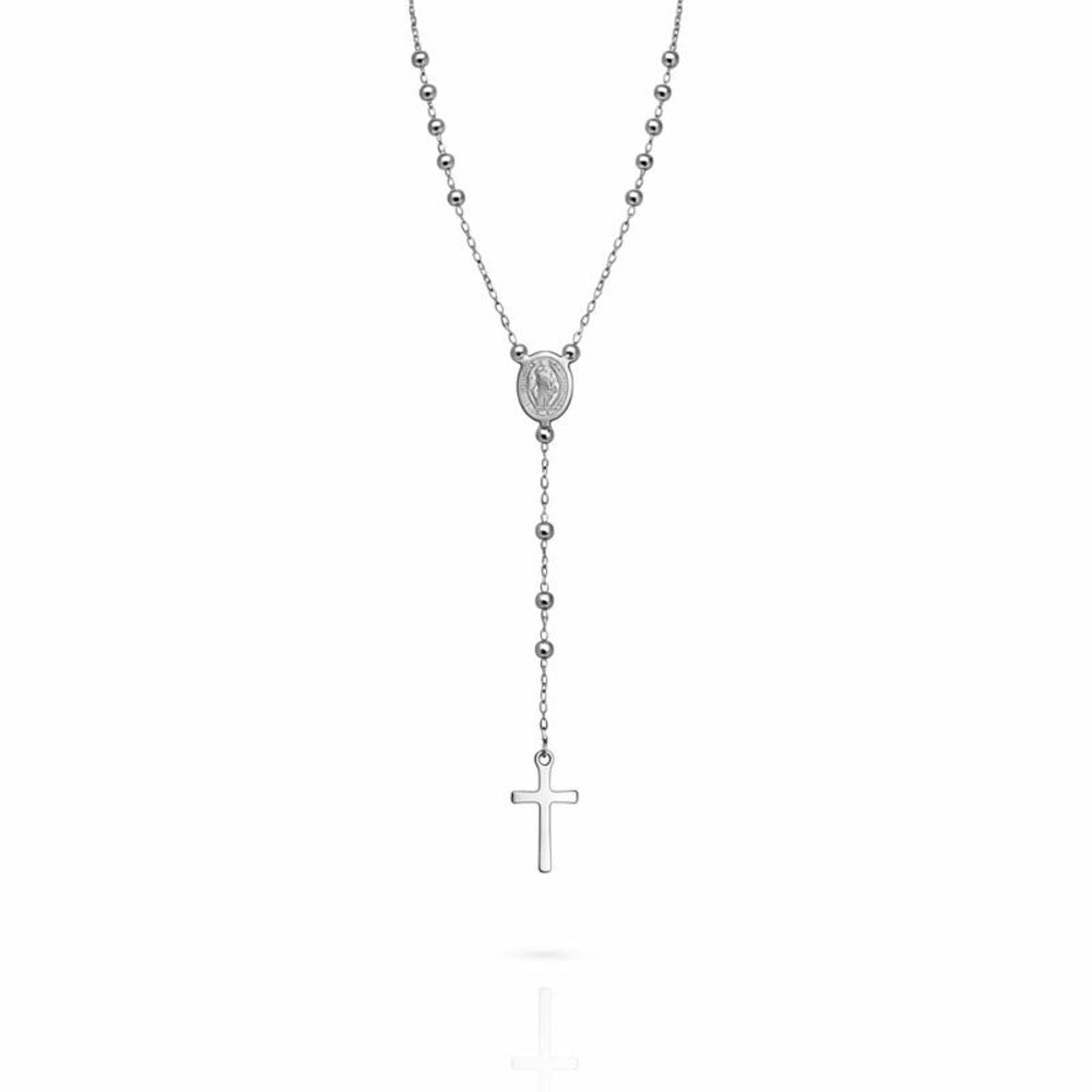 3mm Silver Stainless Steel Rosary Chain