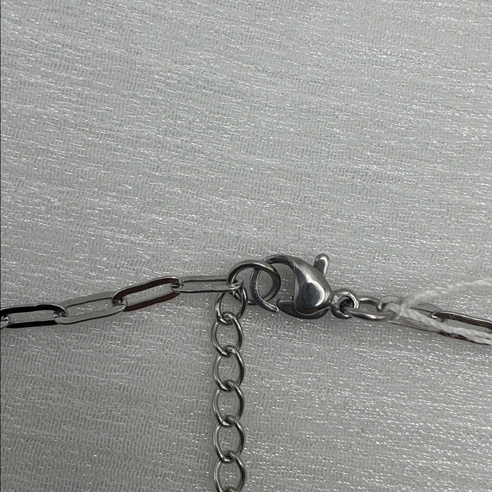 2.5mm Silver Paperclip Chain