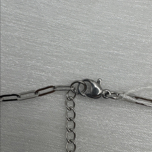 2.5mm Silver Paperclip Chain