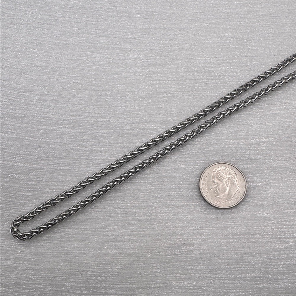 2.5mm Silver Wheat Chain