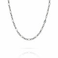 2mm Silver Crimp Figaro Chain