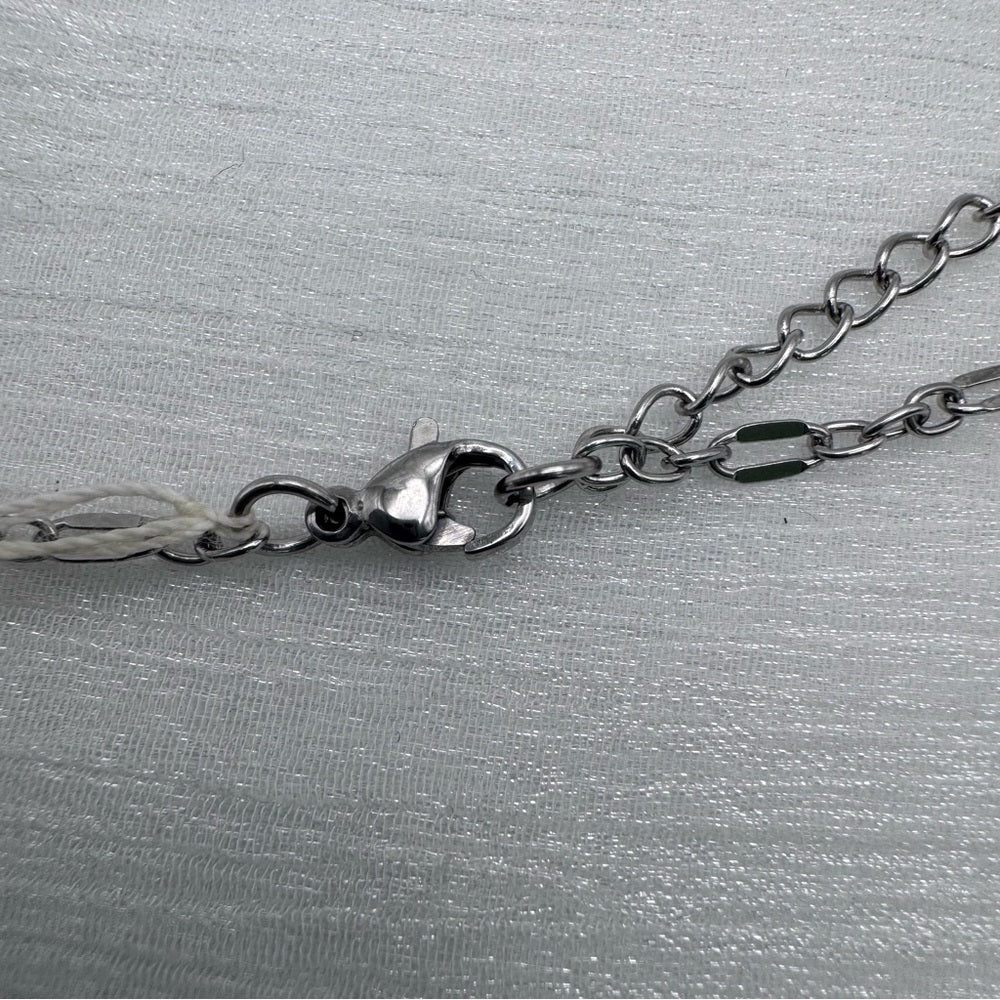 2mm Silver Crimp Figaro Chain