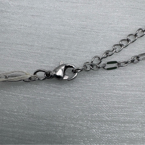 2mm Silver Crimp Figaro Chain