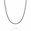 2mm Silver Rounded Snake Chain