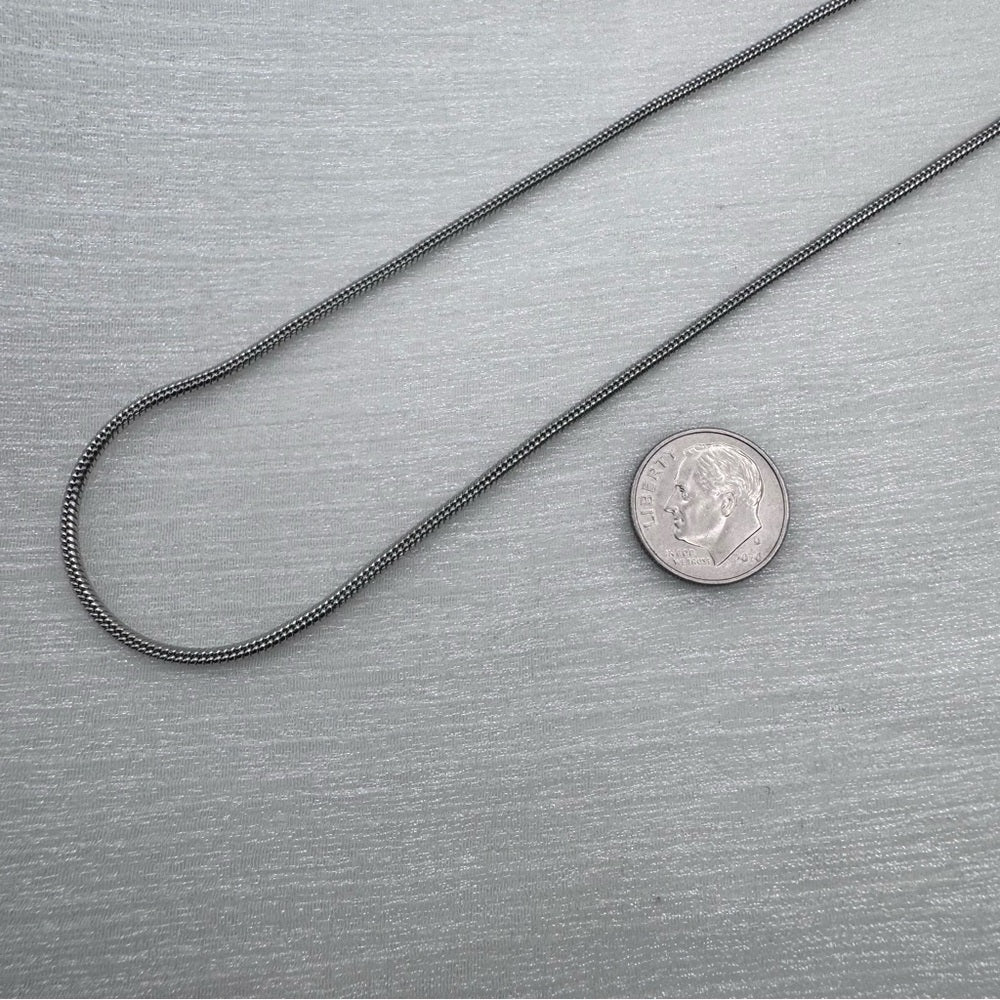 2mm Silver Rounded Snake Chain