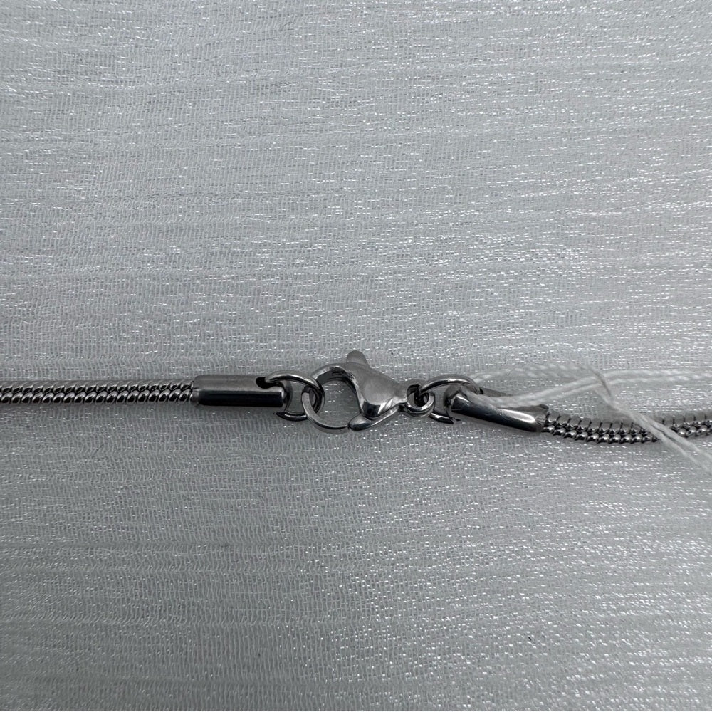2mm Silver Rounded Snake Chain