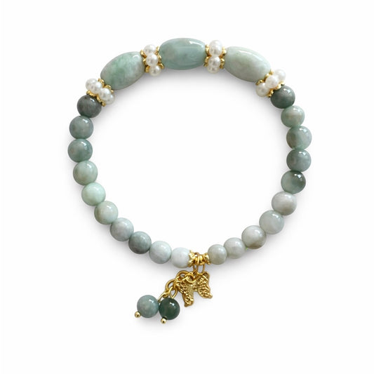 Style 28 Jade Stretch Bracelets