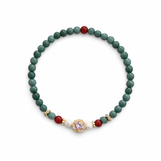 Style 36 Jade Stretch Bracelets